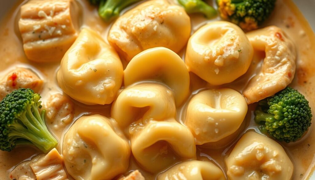 Tortellini with Chicken and Broccoli