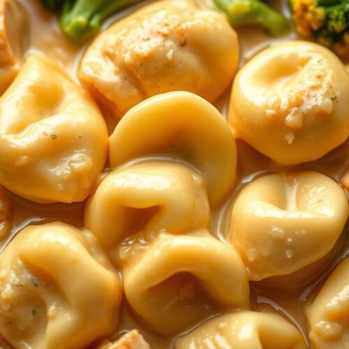 Tortellini with Chicken and Broccoli