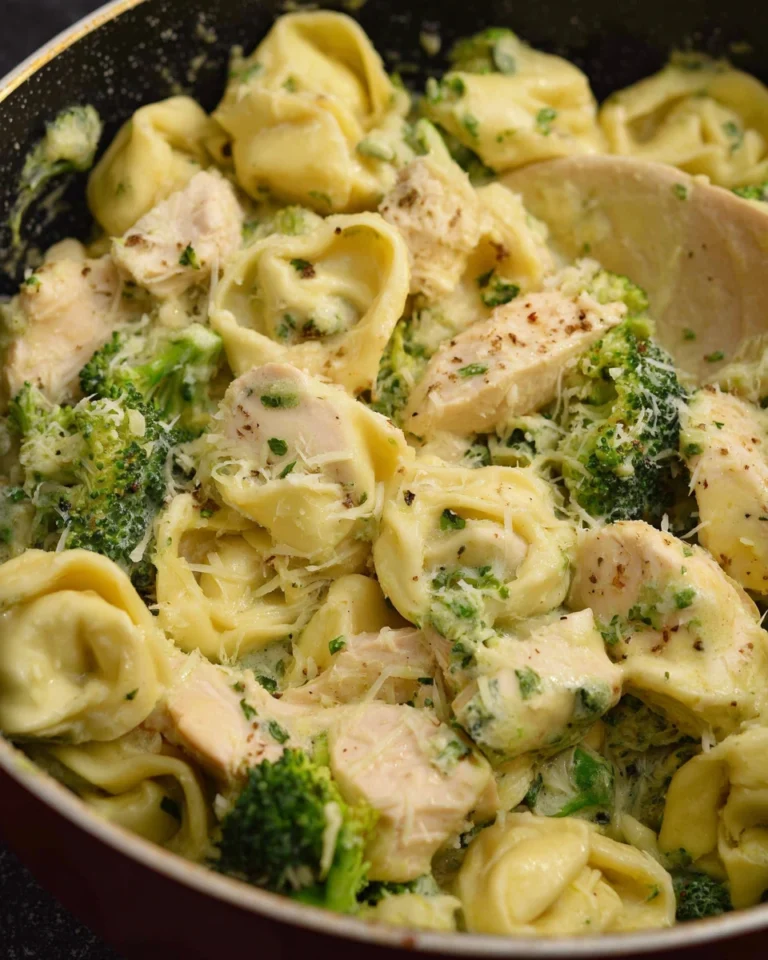 Tortellini with Chicken and Broccoli
