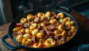 Tortellini with Sausage