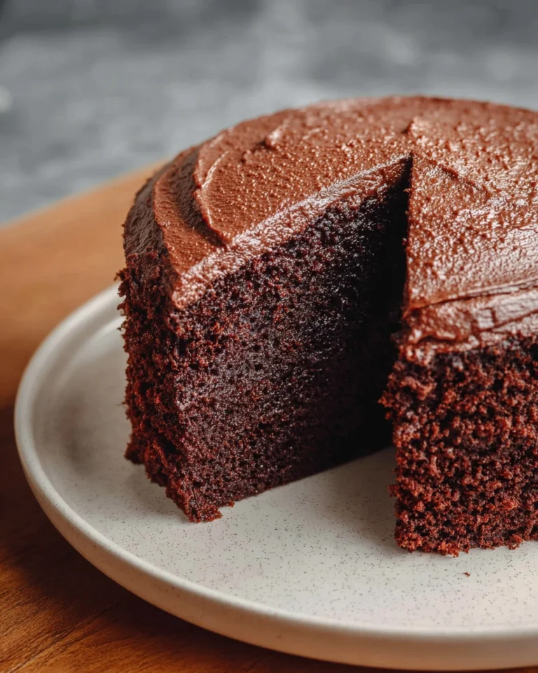 Ultimate Homemade Vegan Chocolate Cake Rich, Moist & Decadent!