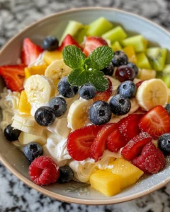 Vanilla Pudding Fruit Salad