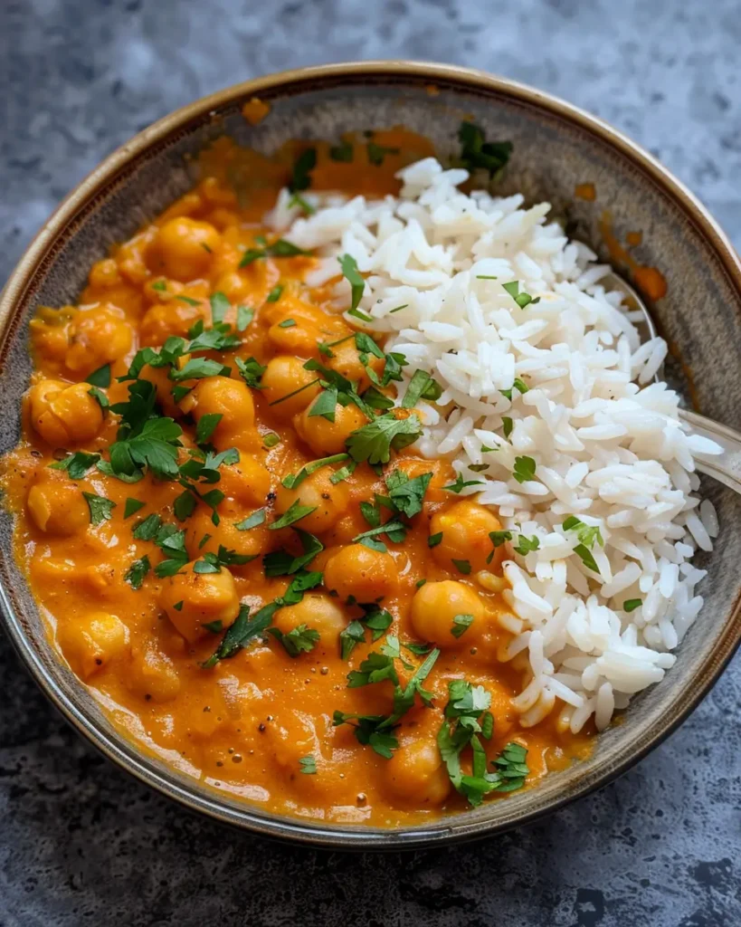 Vegan Butter Chickpeas