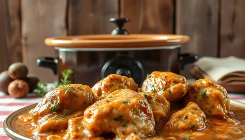 A-mouth-watering-slow-cooked-chicken-dish-set-against-a-rustic-wooden-backdrop.-In-the-1024x585