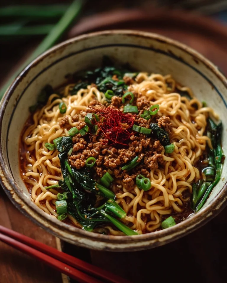 Addictive Dan Dan Noodles