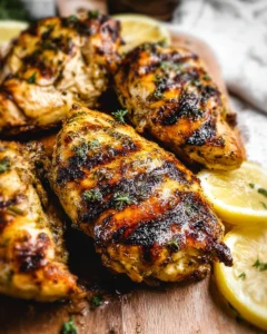 Best Greek Chicken Marinade for Grilling or Baking