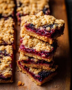 Blackberry Crumb Bars Recipe