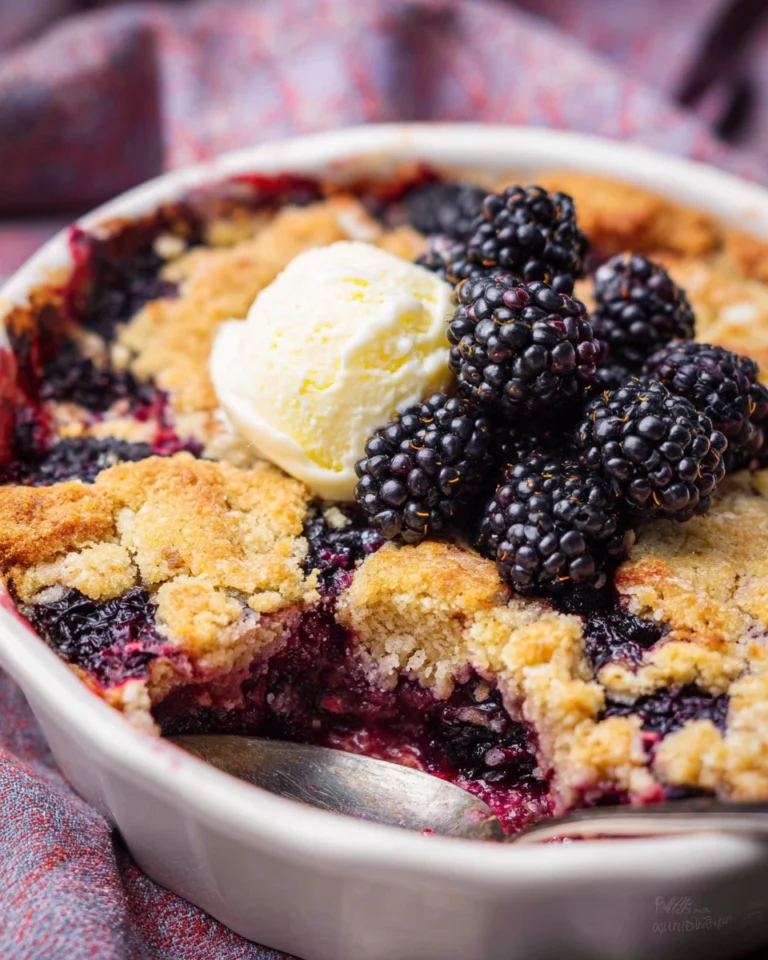 Blackberry Dump Cake Recipe