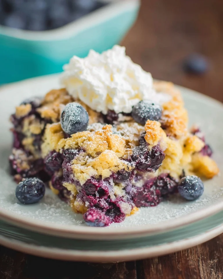 Blueberry Dump Cake Recipe