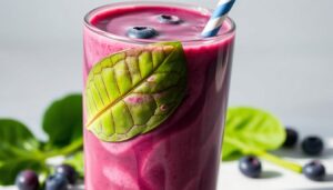 Blueberry Spinach Smoothie