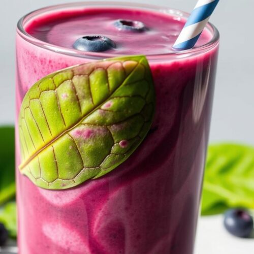 Blueberry Spinach Smoothie