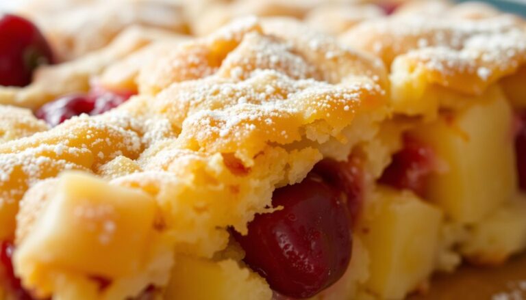 Cherry Pineapple Dump Cake