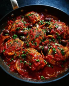 Chicken Puttanesca - A Bold and Zesty Chicken Dinner Idea!