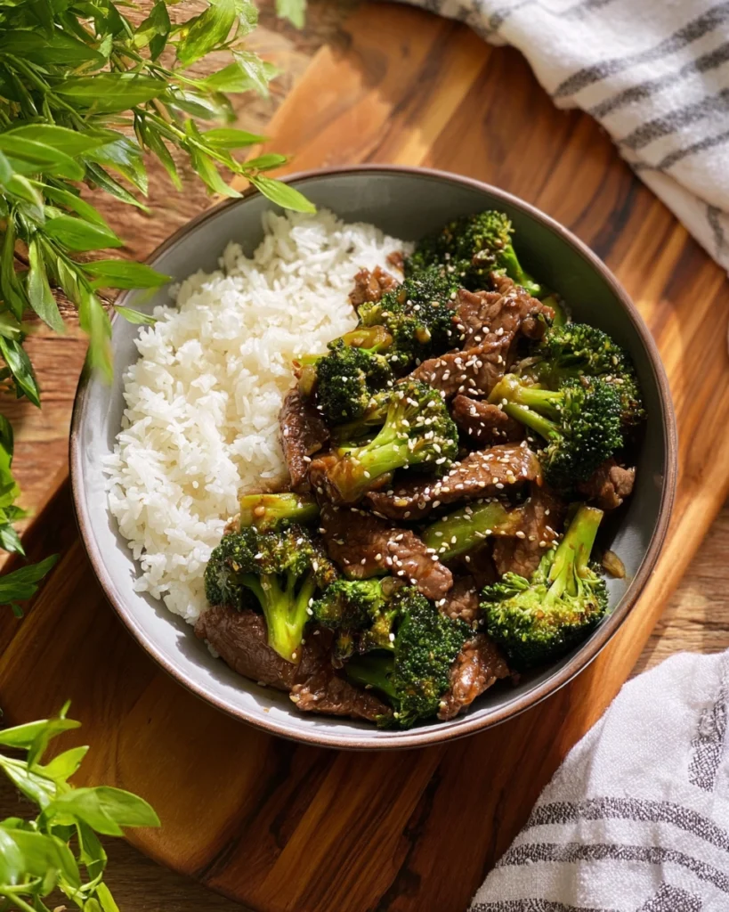 Chinese Beef and Broccoli