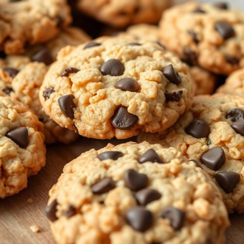 Chocolate Chip Rice Krispie Cookies