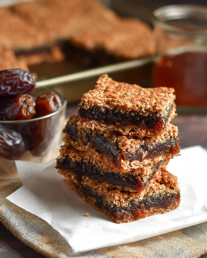 Classic Date Bars Recipe
