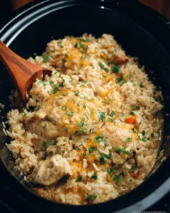 Crock Pot Chicken and Rice Recipe