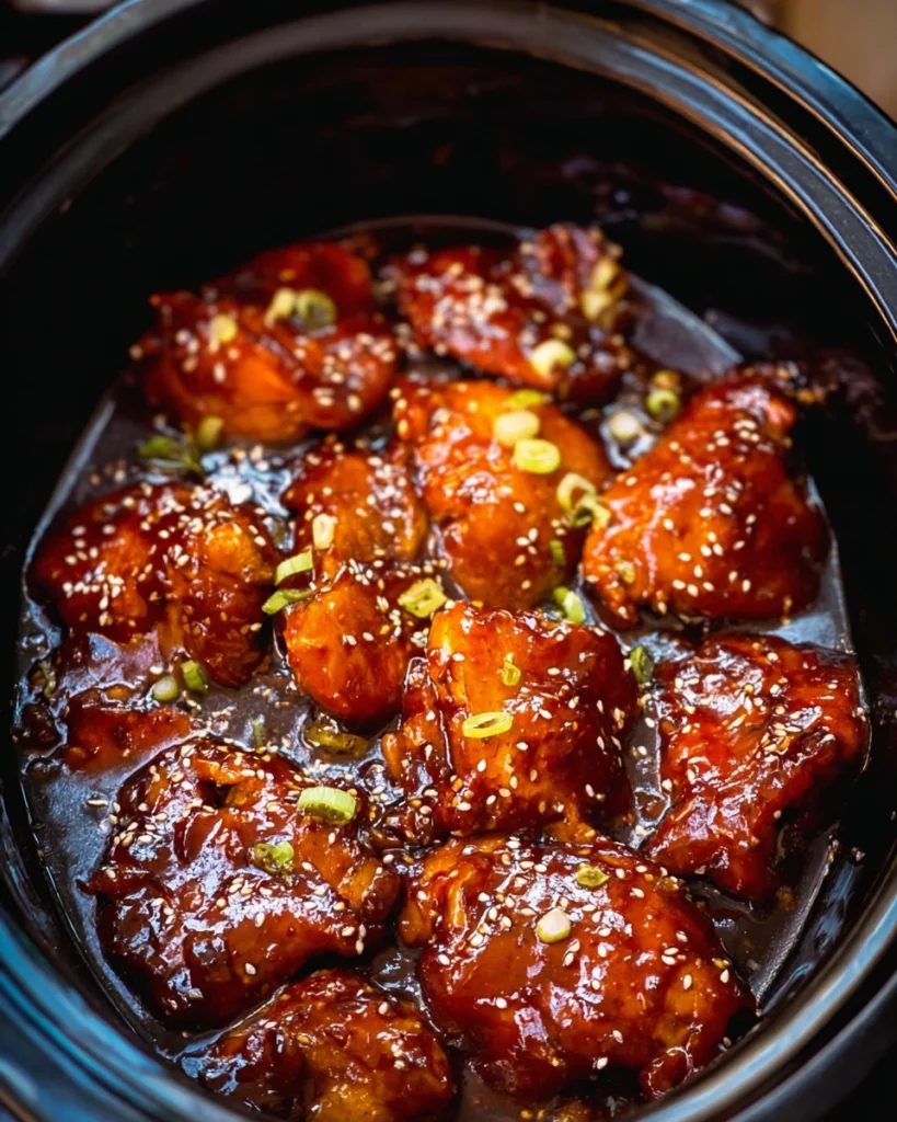 Dump and Go Crockpot Honey Garlic Chicken
