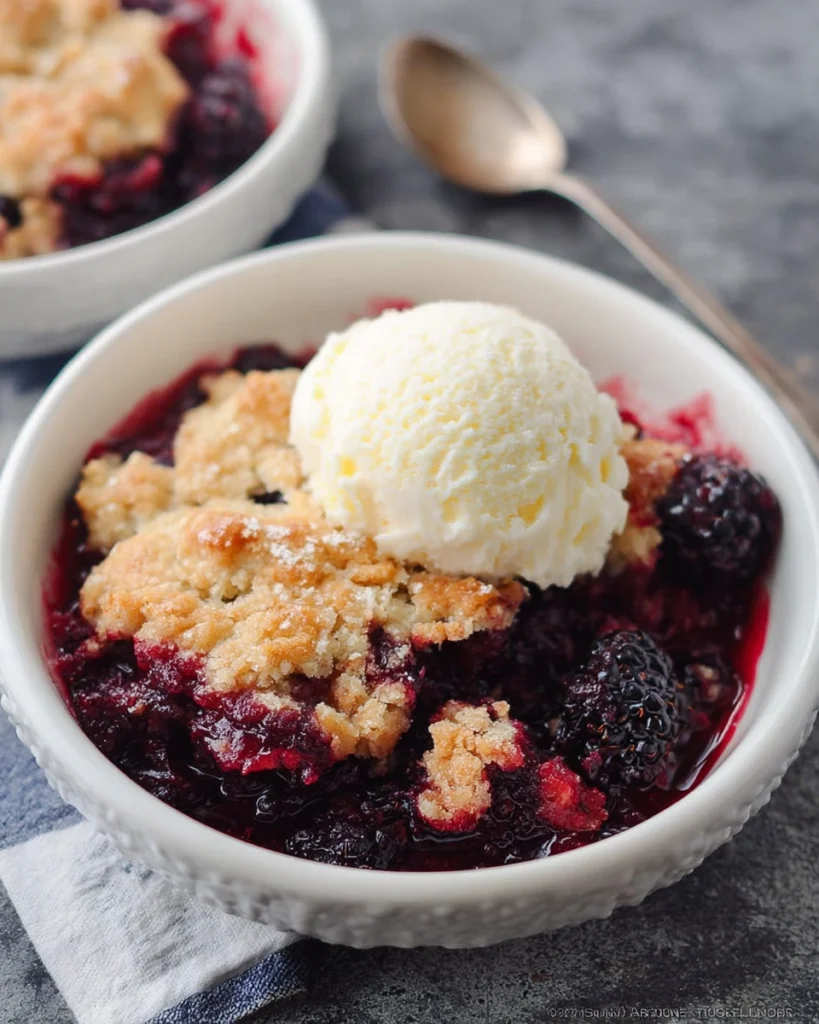 Easy Blackberry Cobbler Recipe in Under an Hour!