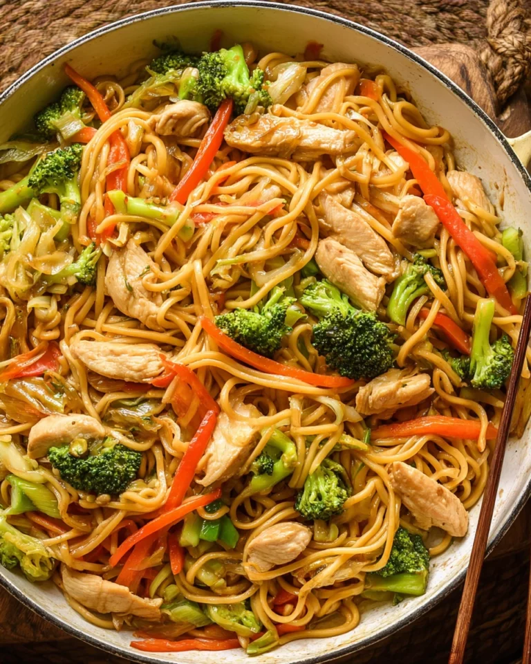 Easy Chicken Lo Mein Recipe