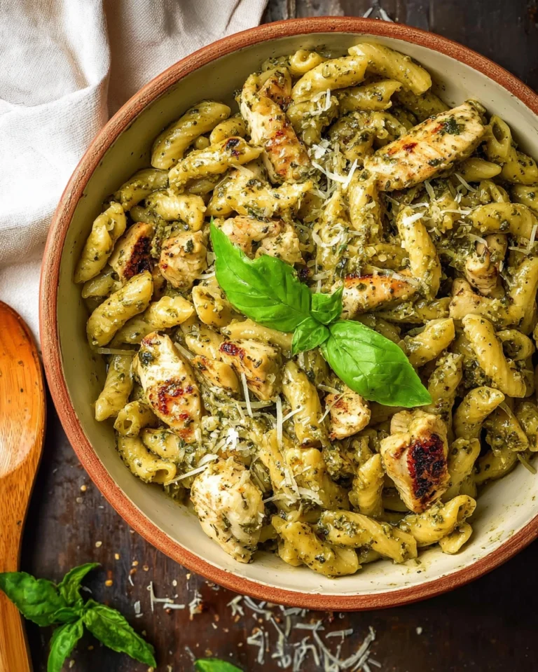 Easy-to-Make Creamy Pesto Chicken - A Flavorful Delight!