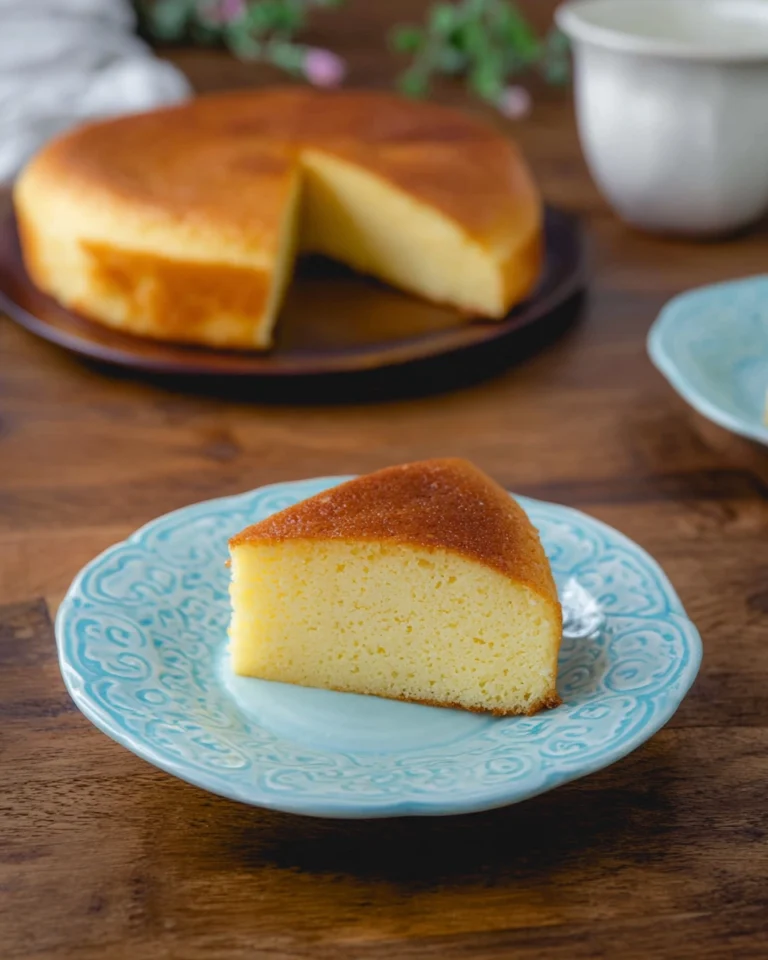 Four-ingredient condensed milk cake