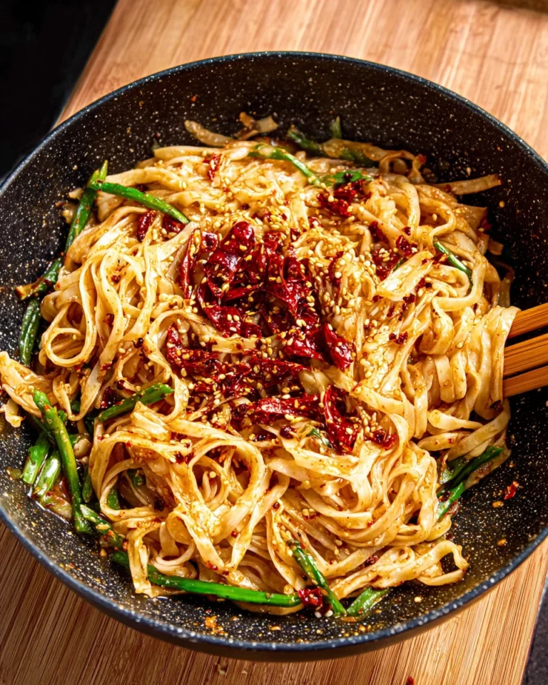 Garlic Chili Oil Noodles: Spicy, Savory, and Full of Flavor