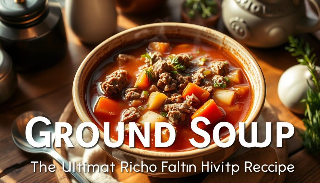 Ground Beef Soup
