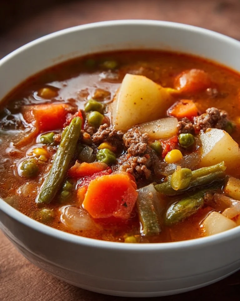 Ground Beef Soup: The Ultimate Family Dinner Recipe