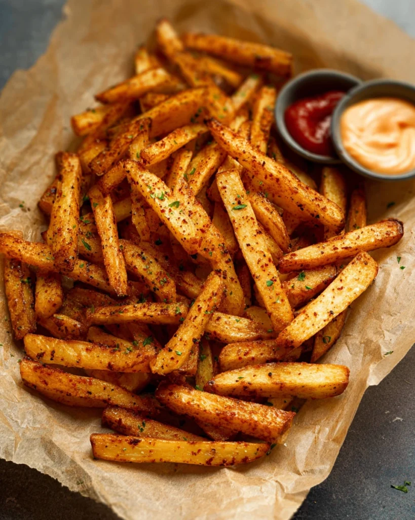 Healthy Air Fryer Turnip Fries Recipe!