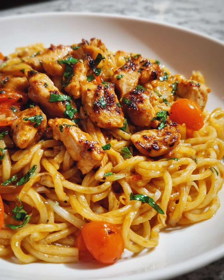 Honey Pepper Chicken Panini Pasta - Easy & Flavorful Recipe