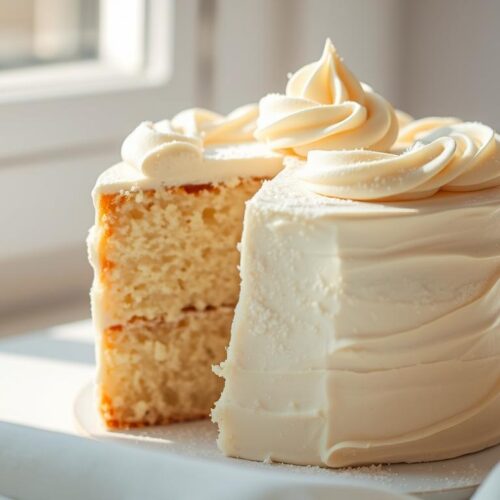 Keto Vanilla Cake