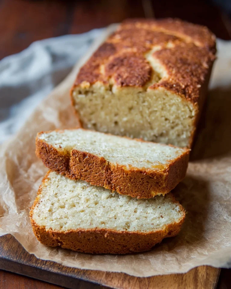 Low Carb Coconut Flour Bread (Gluten-Free, Dairy-Free)