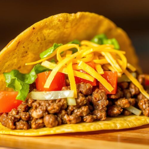 Mexican Ground Beef Taco