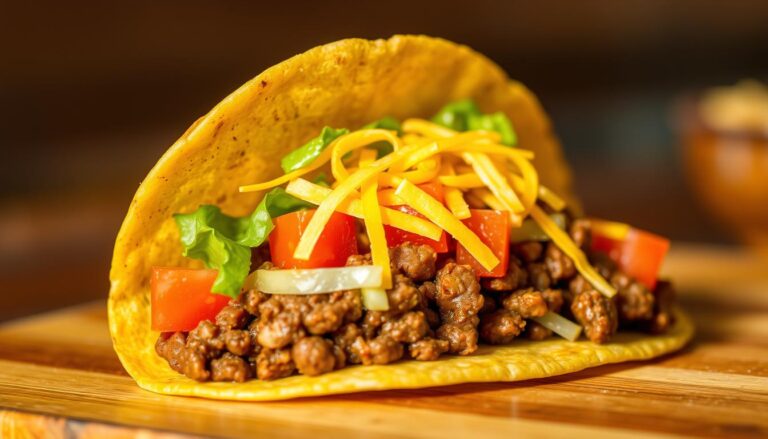 Mexican Ground Beef Taco