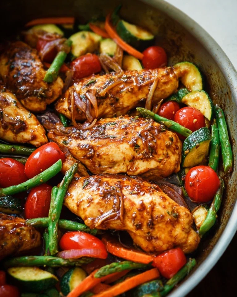 One Pan Balsamic Chicken