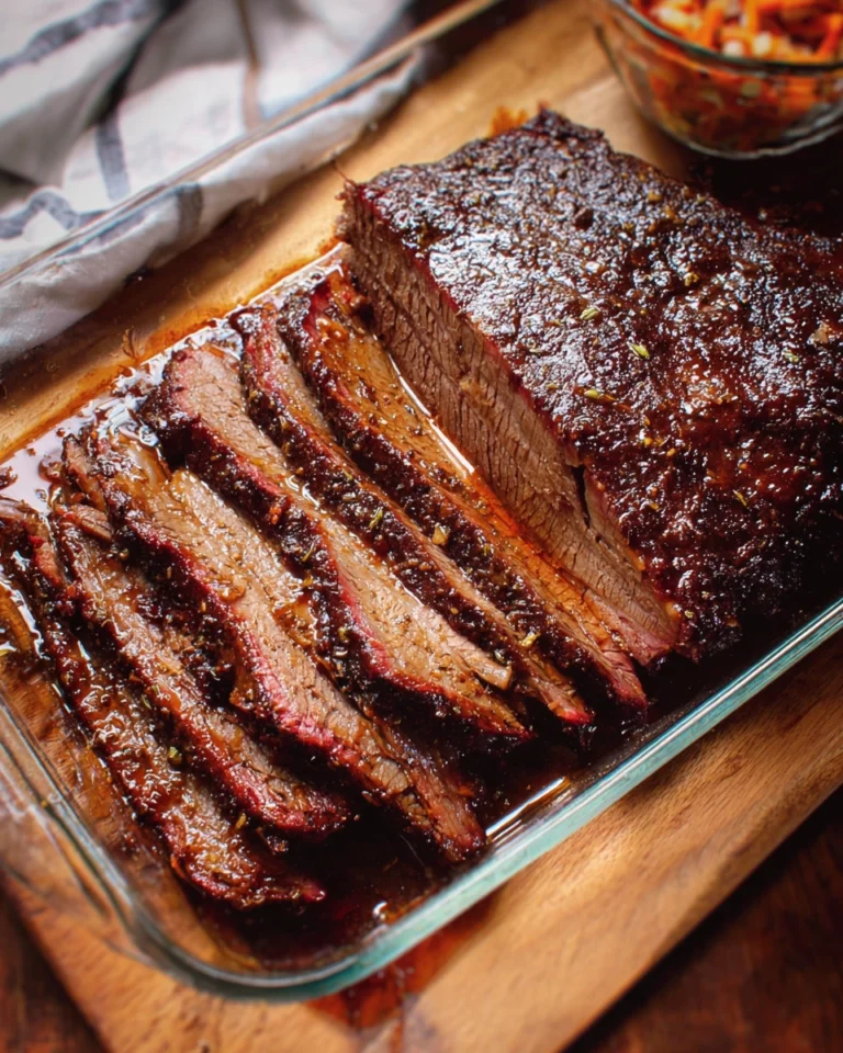 Oven-Roasted Brisket Recipe – Tender, Juicy & Full of Flavor