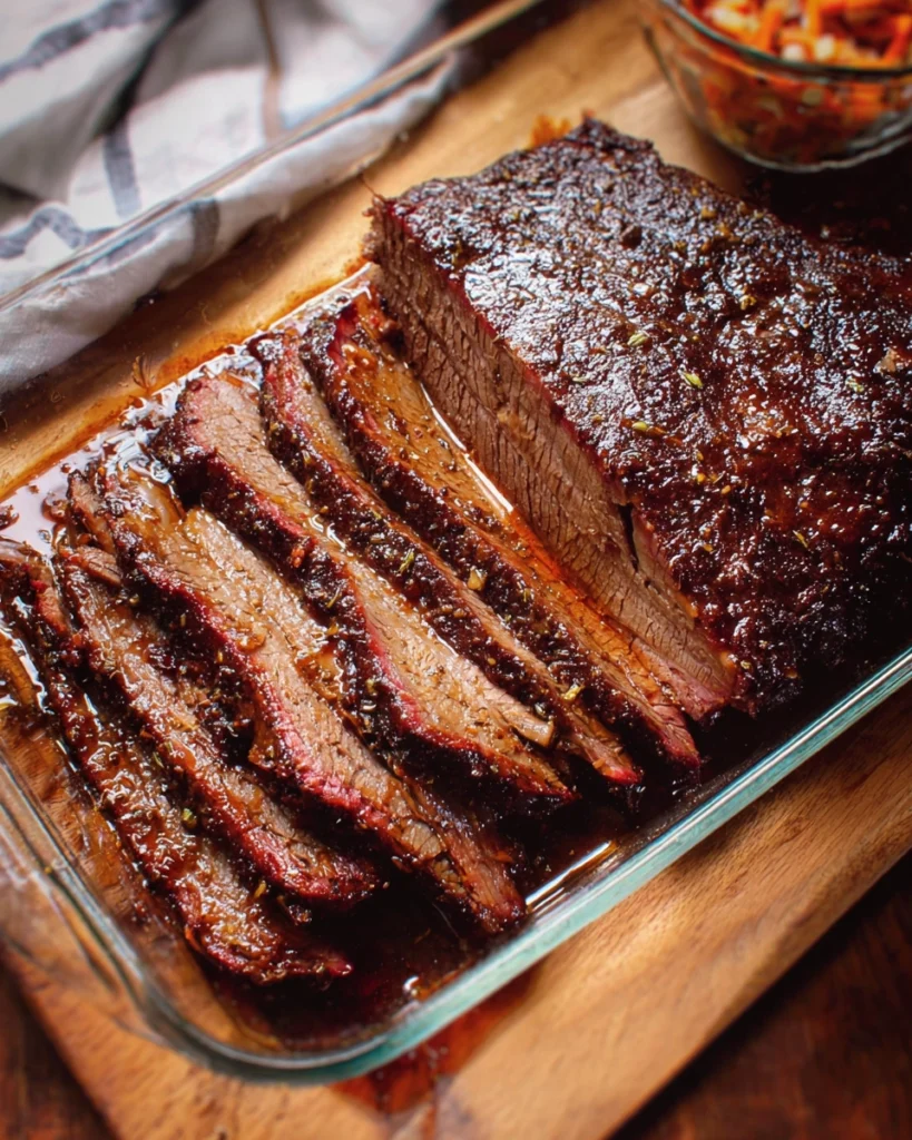 Oven-Roasted Brisket Recipe – Tender, Juicy & Full of Flavor