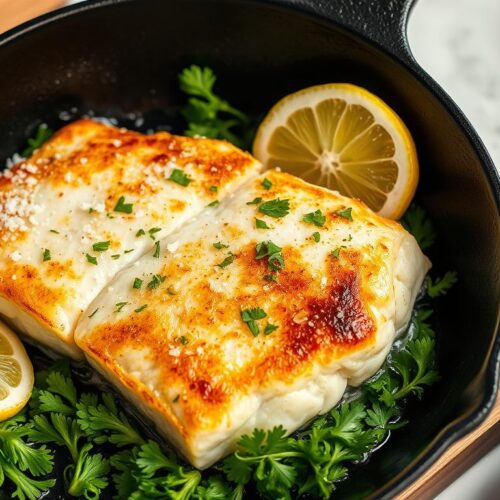 Pan-Fried Cod