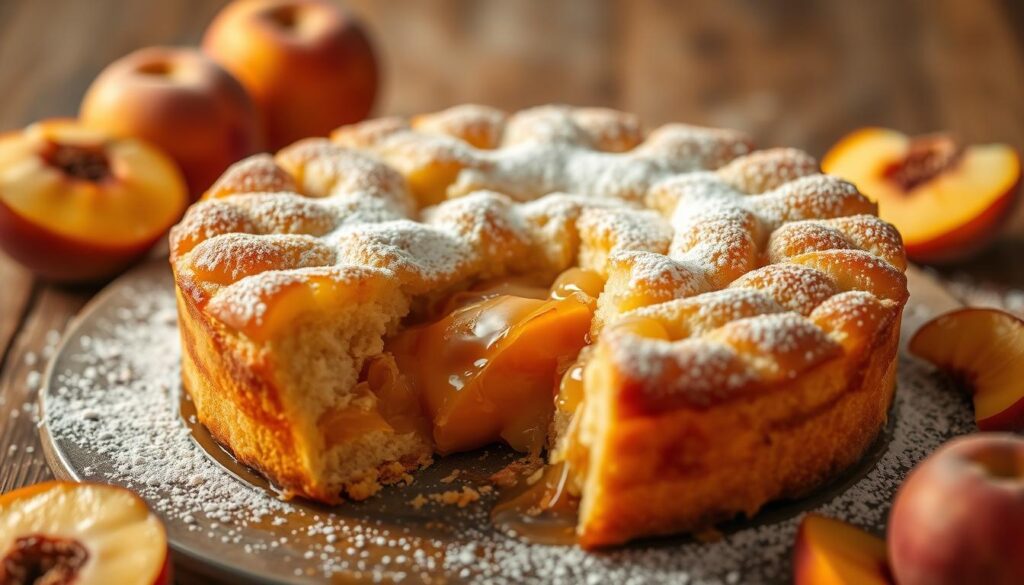 Peach Dump Cake