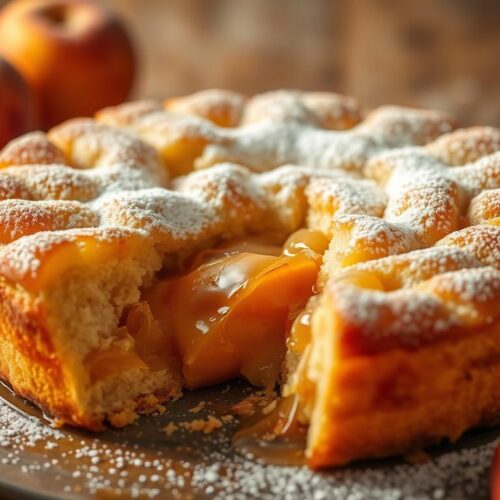 Peach Dump Cake