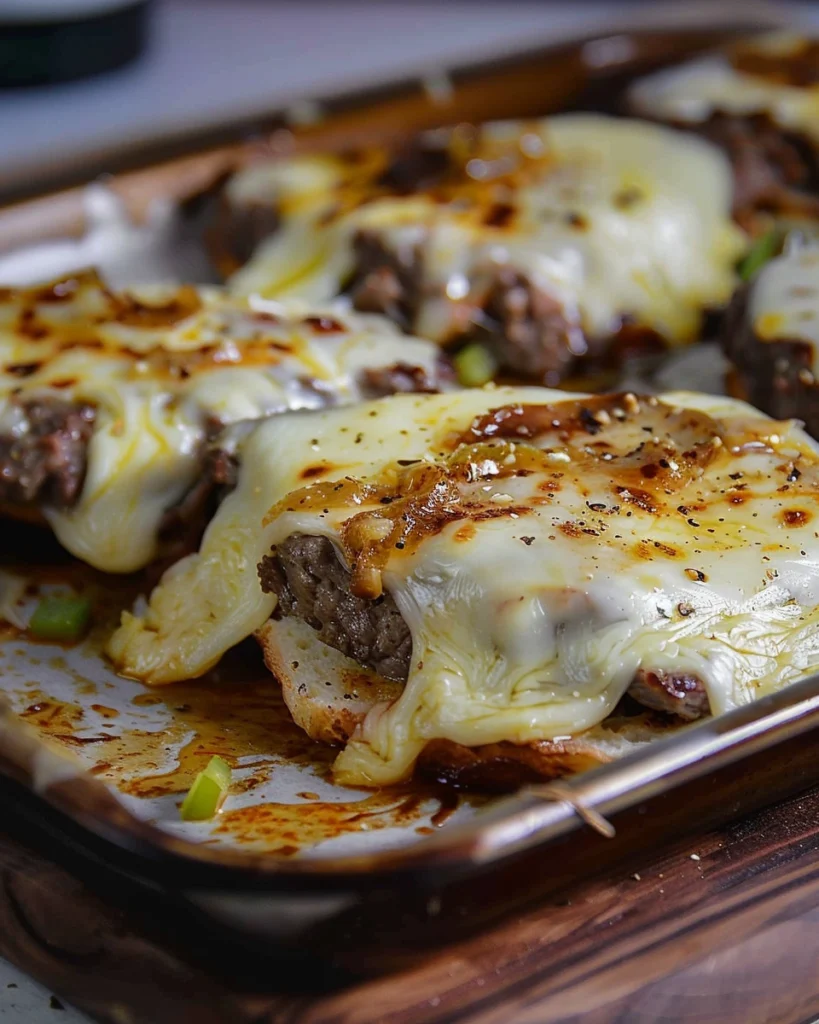 Philly Cheese Cubed Steak