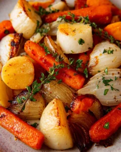 ROASTED TURNIPS AND CARROTS