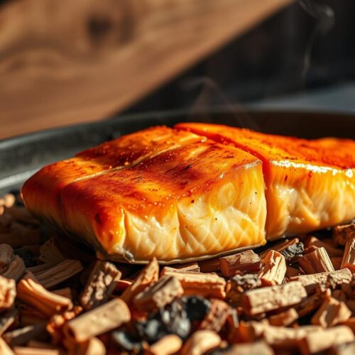 Salmon on the Smoker