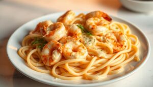 Shrimp Alfredo Pasta