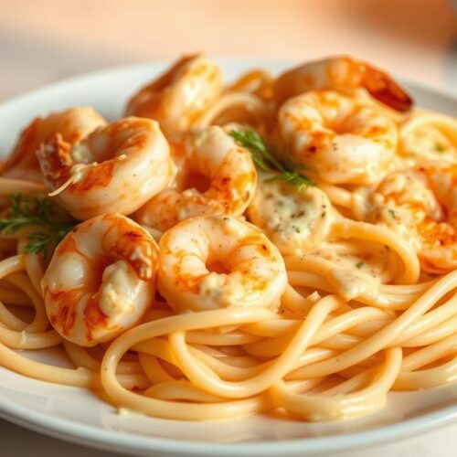 Shrimp Alfredo Pasta
