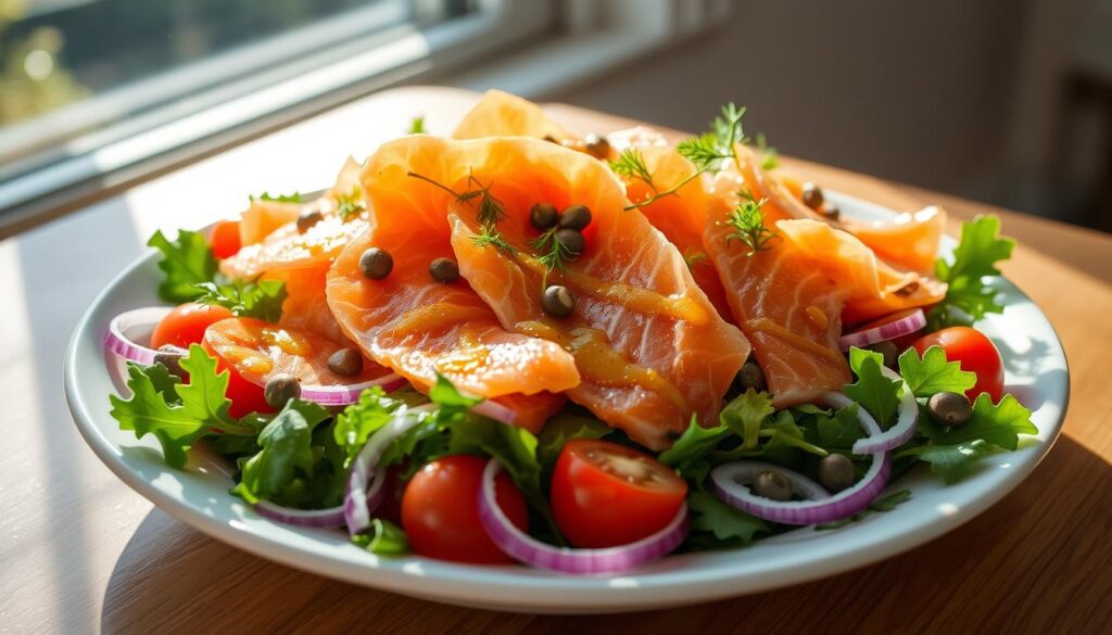 Smoked Salmon Salad