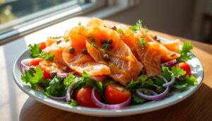 Smoked Salmon Salad