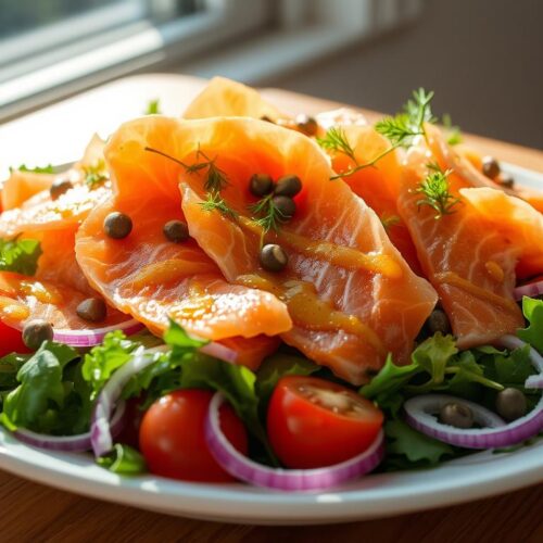 Smoked Salmon Salad