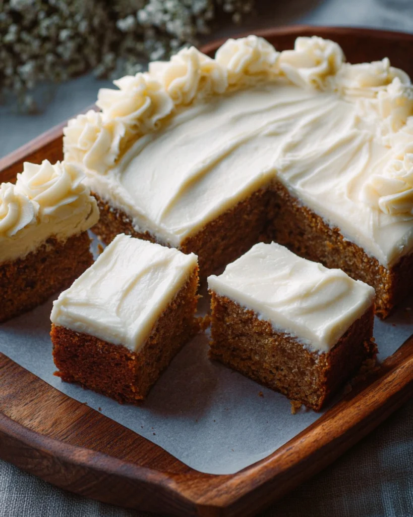Spice Cake With Cream Cheese Frosting